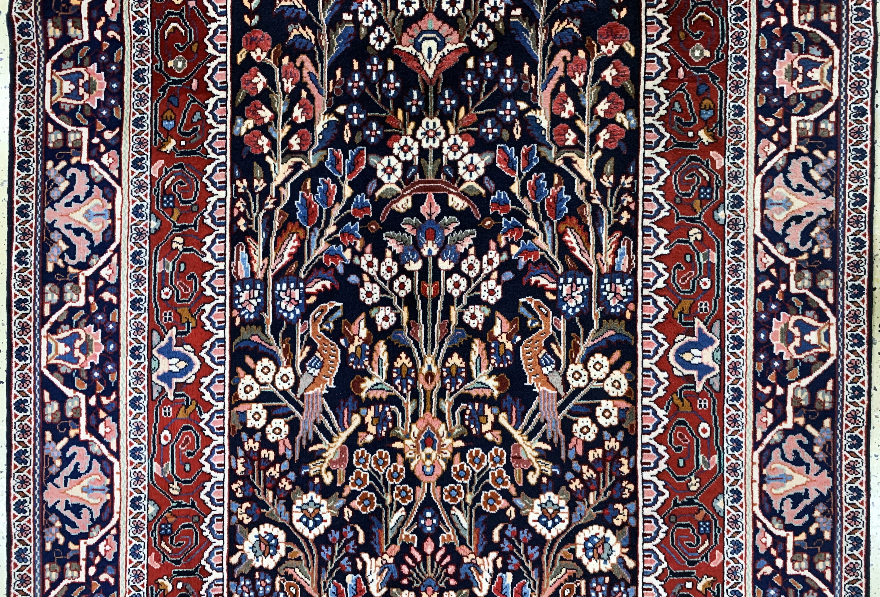 Detail b: Sarogh, Persien, Ende 20.Jhd., Wolle auf Baumwolle, ca. 282 x 155 cm, EHZ: 2