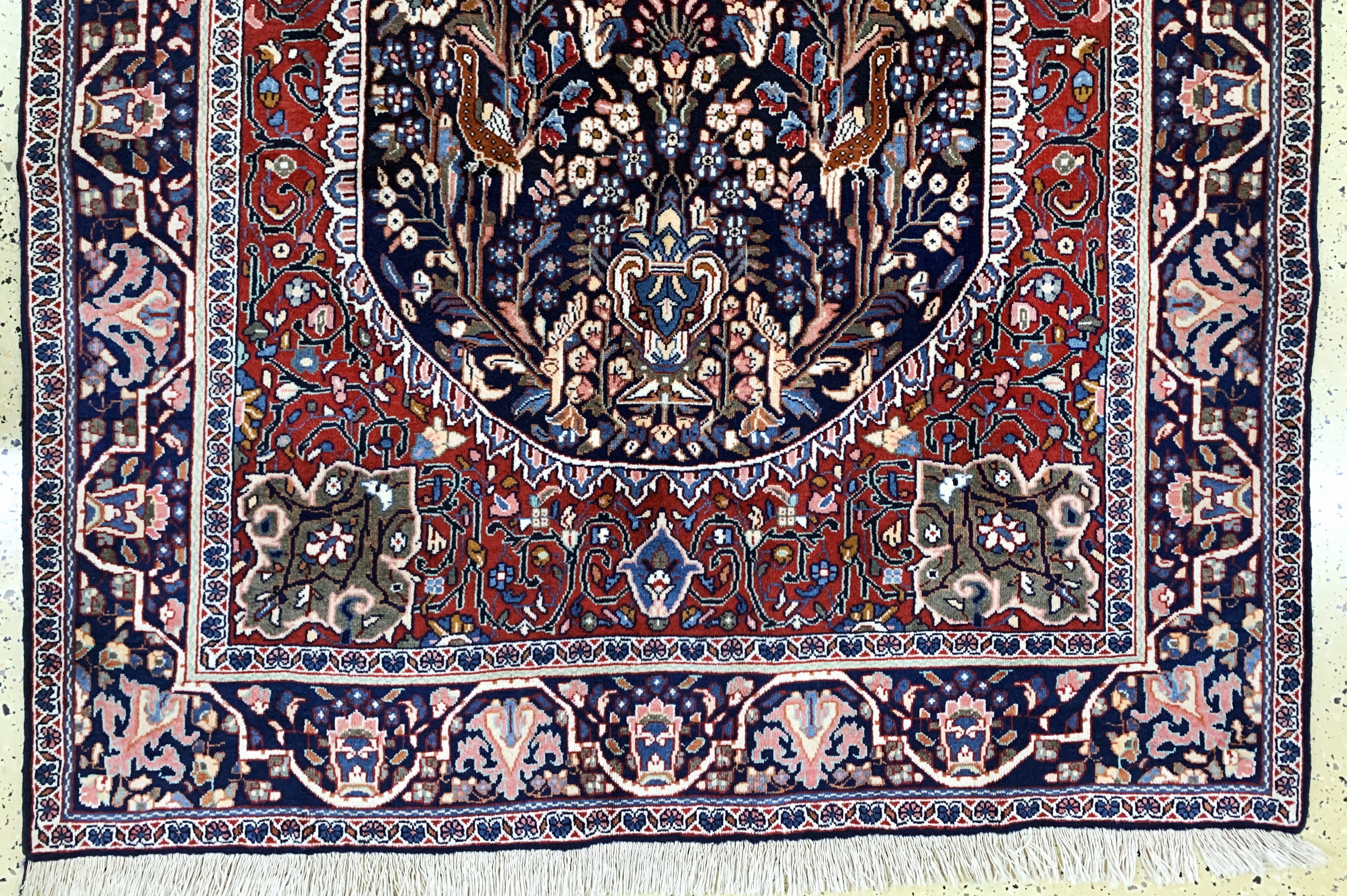 Detail c: Sarogh, Persien, Ende 20.Jhd., Wolle auf Baumwolle, ca. 282 x 155 cm, EHZ: 2