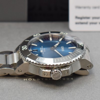 26932764c - ORIS nahezu neuwertige Armbanduhr Aquis Referenz 01 733 7732 4155, Automatik, ...