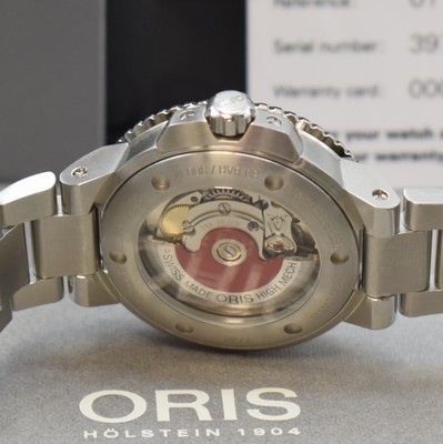26932764d - ORIS nahezu neuwertige Armbanduhr Aquis Referenz 01 733 7732 4155, Automatik, ...