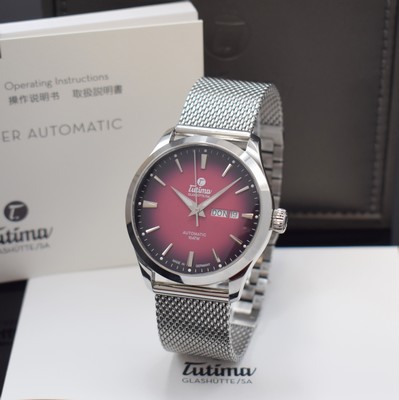 Image 26932781 - TUTIMA nahezu neuwertige Armbanduhr Grand Flieger Automatic Referenz 6105-26, Automatik, ...