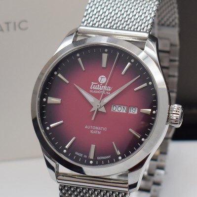 26932781a - TUTIMA nahezu neuwertige Armbanduhr Grand Flieger Automatic Referenz 6105-26, Automatik, ...
