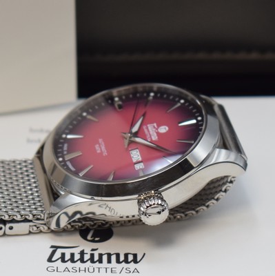 26932781c - TUTIMA nahezu neuwertige Armbanduhr Grand Flieger Automatic Referenz 6105-26, Automatik, ...