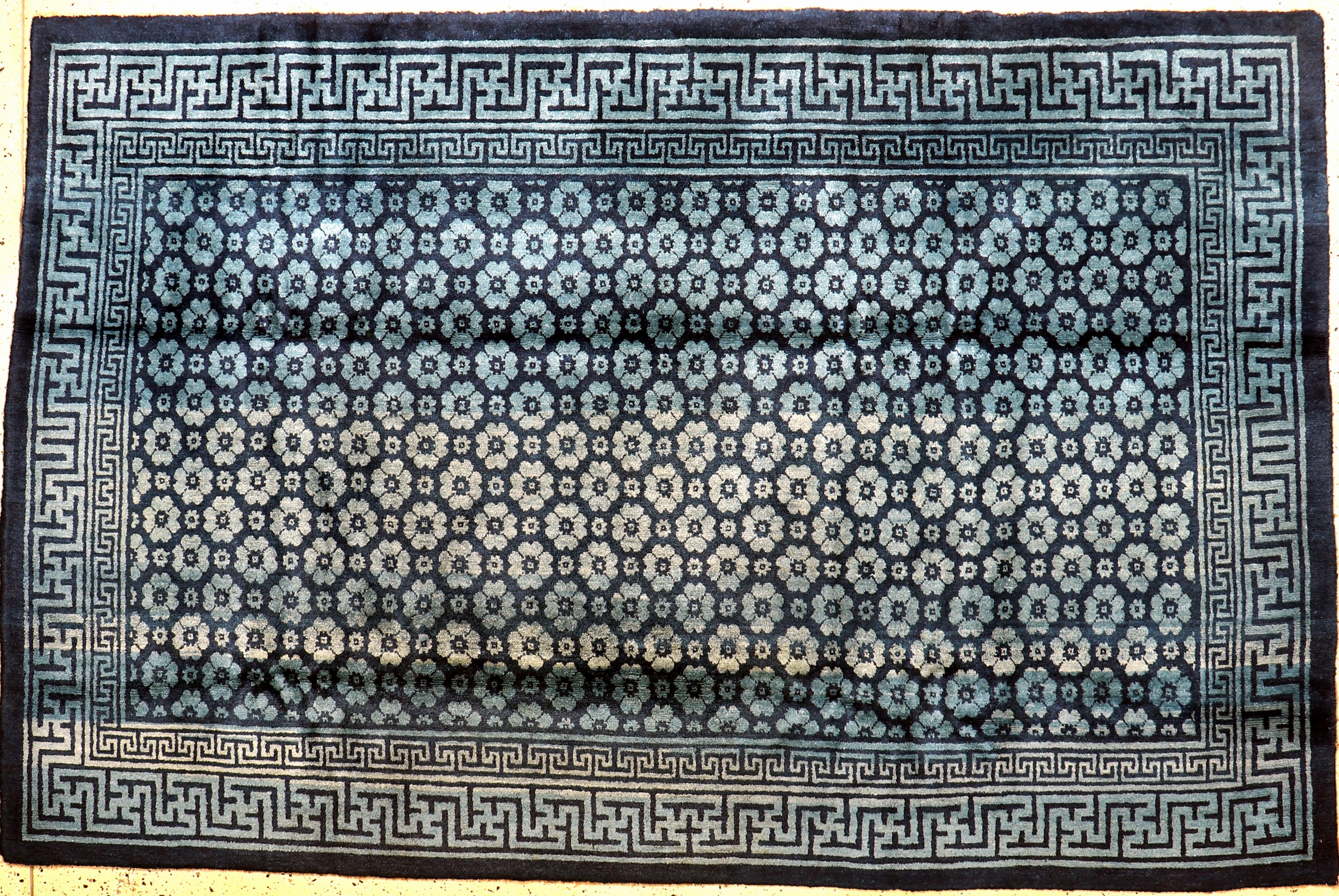 Pao Tow antik, China, um 1900, Wolle auf Baumwolle, ca. 180 x 280 cm, EHZ: 2