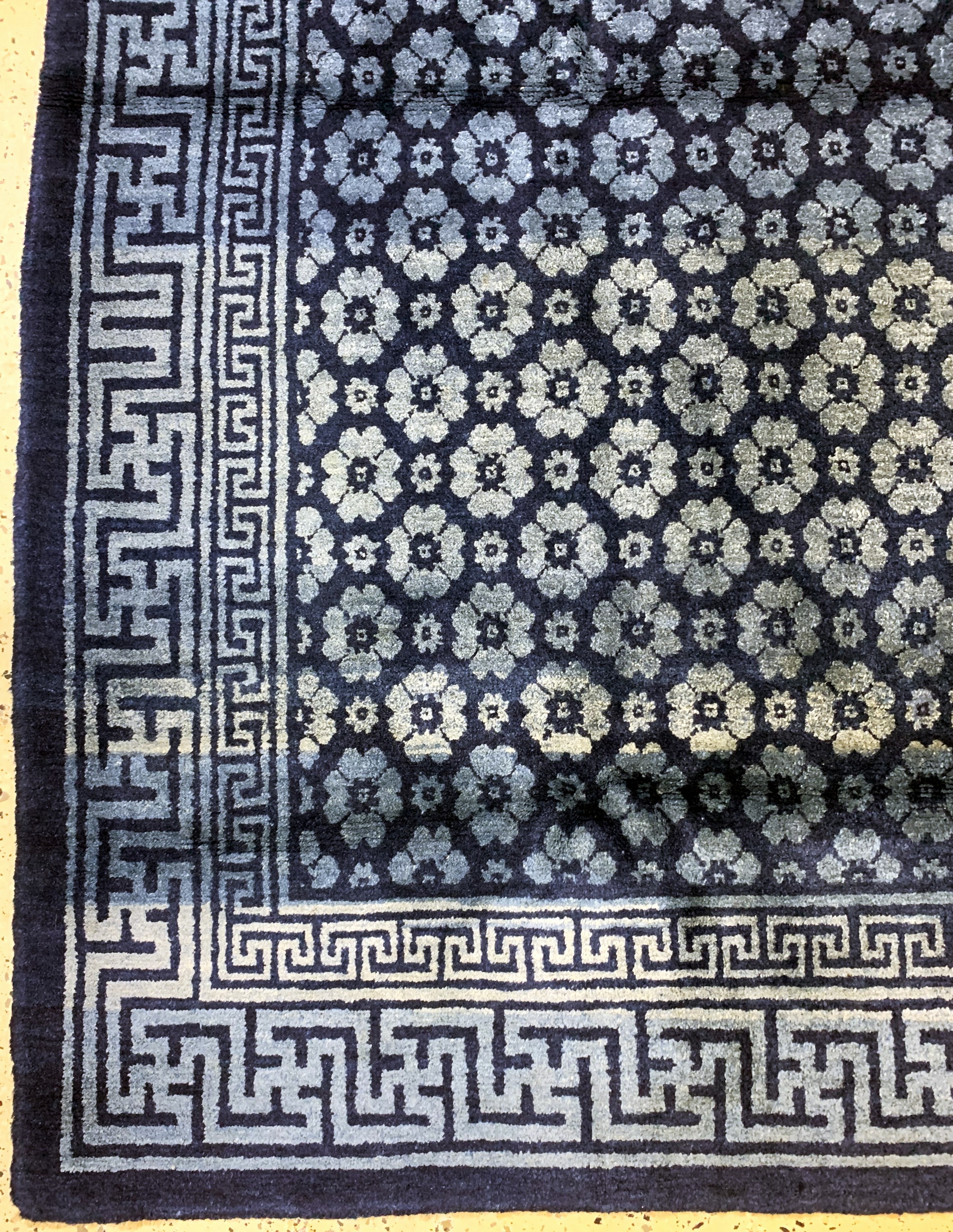 Detail c: Pao Tow antik, China, um 1900, Wolle auf Baumwolle, ca. 180 x 280 cm, EHZ: 2