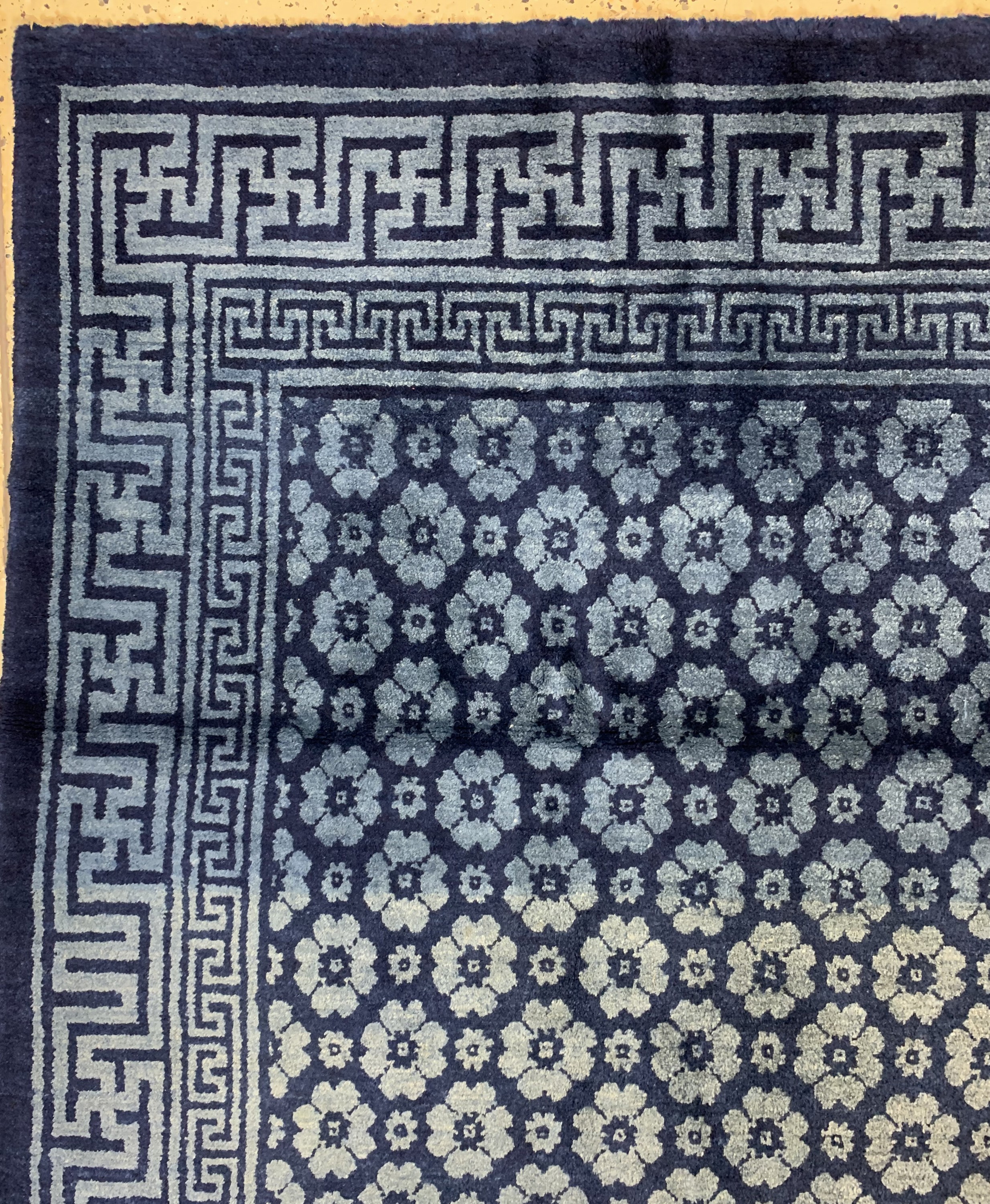 Detail d: Pao Tow antik, China, um 1900, Wolle auf Baumwolle, ca. 180 x 280 cm, EHZ: 2