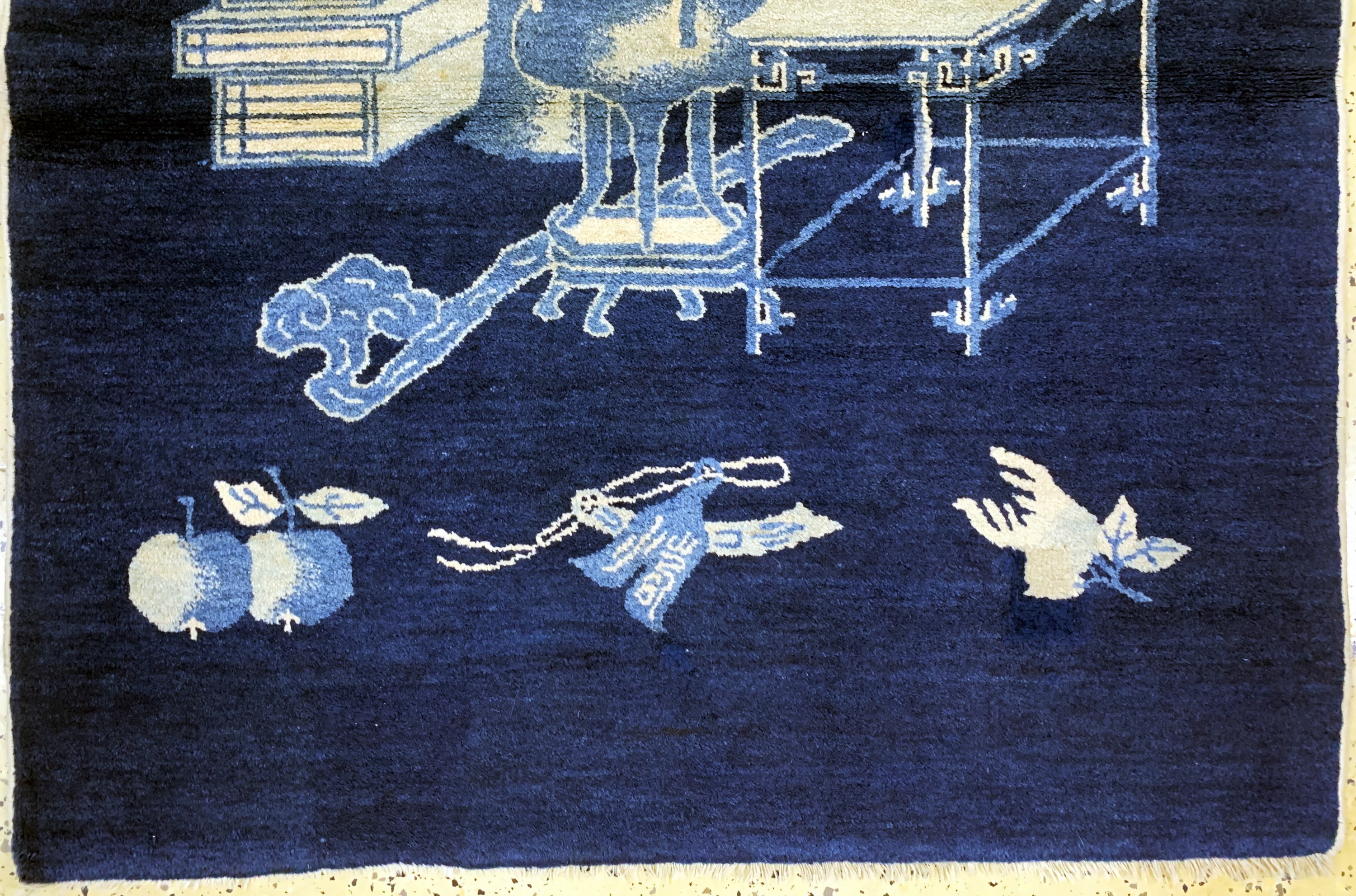 Detail c: Peking antik, China, um 1900, Wolle auf Baumwolle, ca. 180 x 95 cm, EHZ: 2