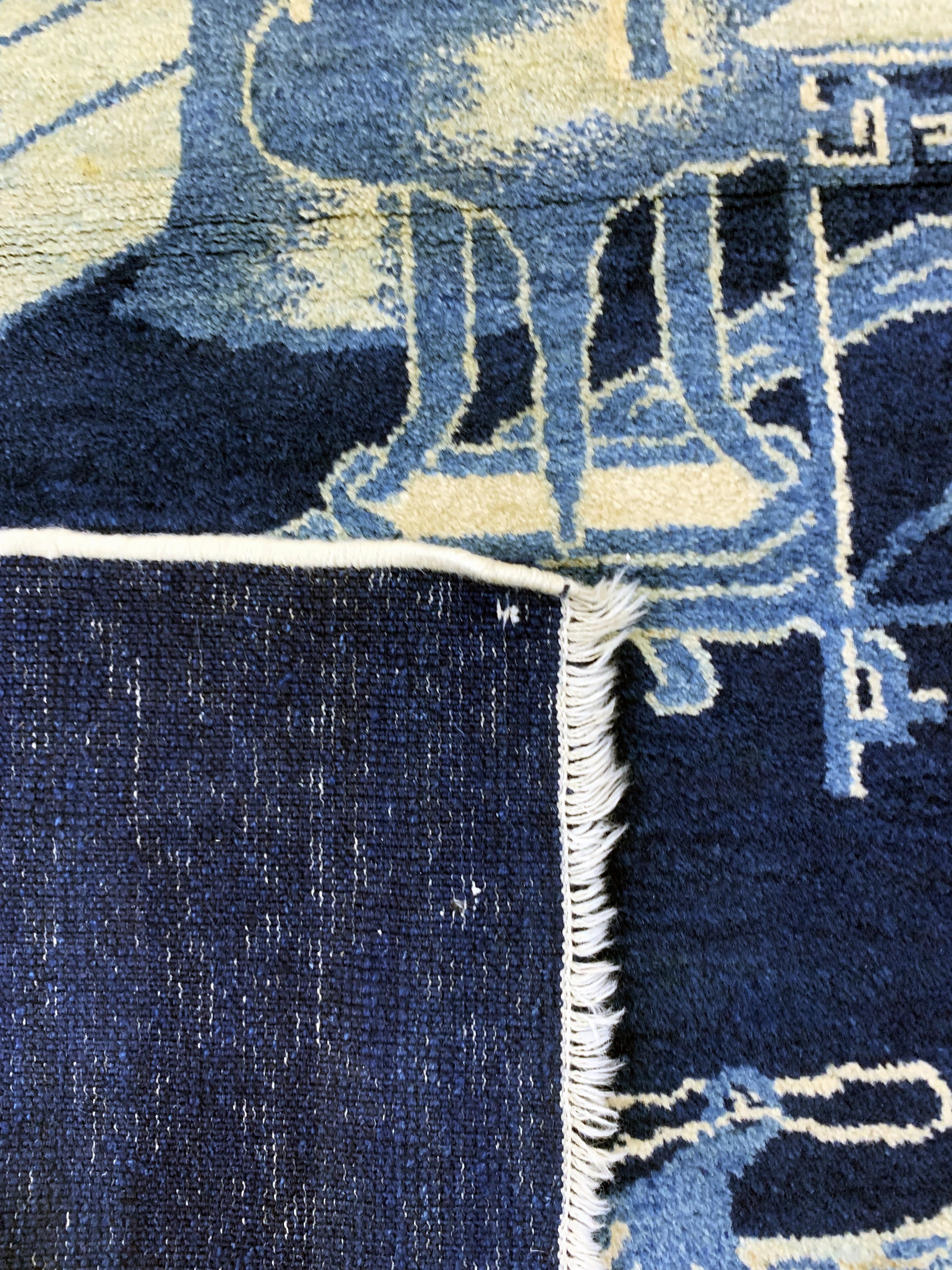 Detail e: Peking antik, China, um 1900, Wolle auf Baumwolle, ca. 180 x 95 cm, EHZ: 2