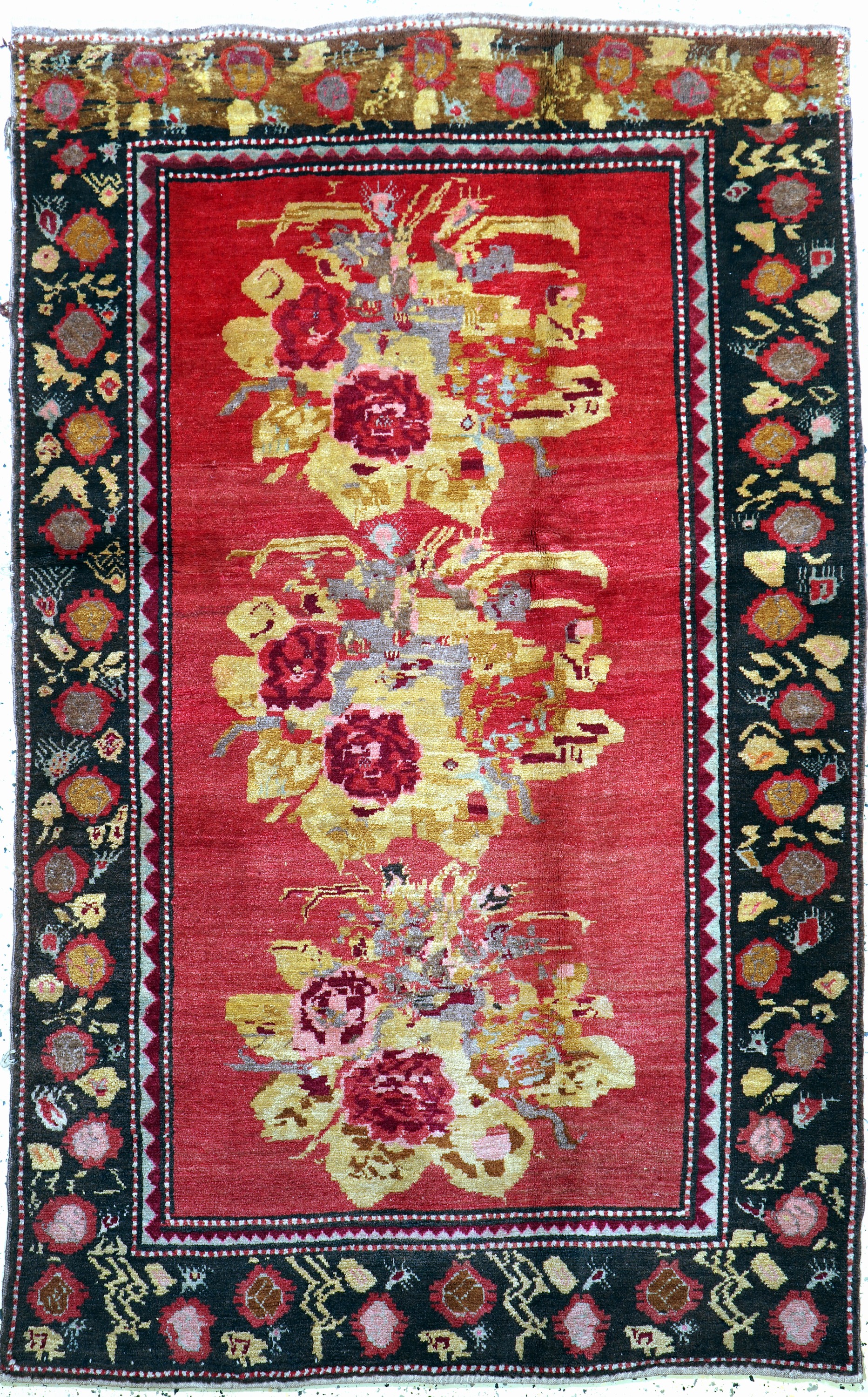 Karabagh antik, Kaukasus, um 1900, Wolle auf Wolle, ca. 200 x 125 cm, EHZ: 2