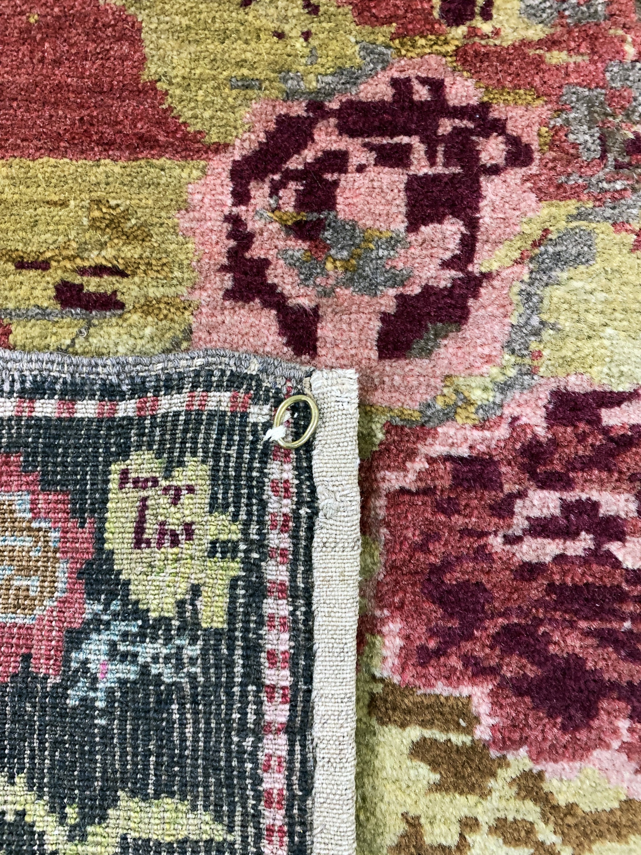Detail e: Karabagh antik, Kaukasus, um 1900, Wolle auf Wolle, ca. 200 x 125 cm, EHZ: 2