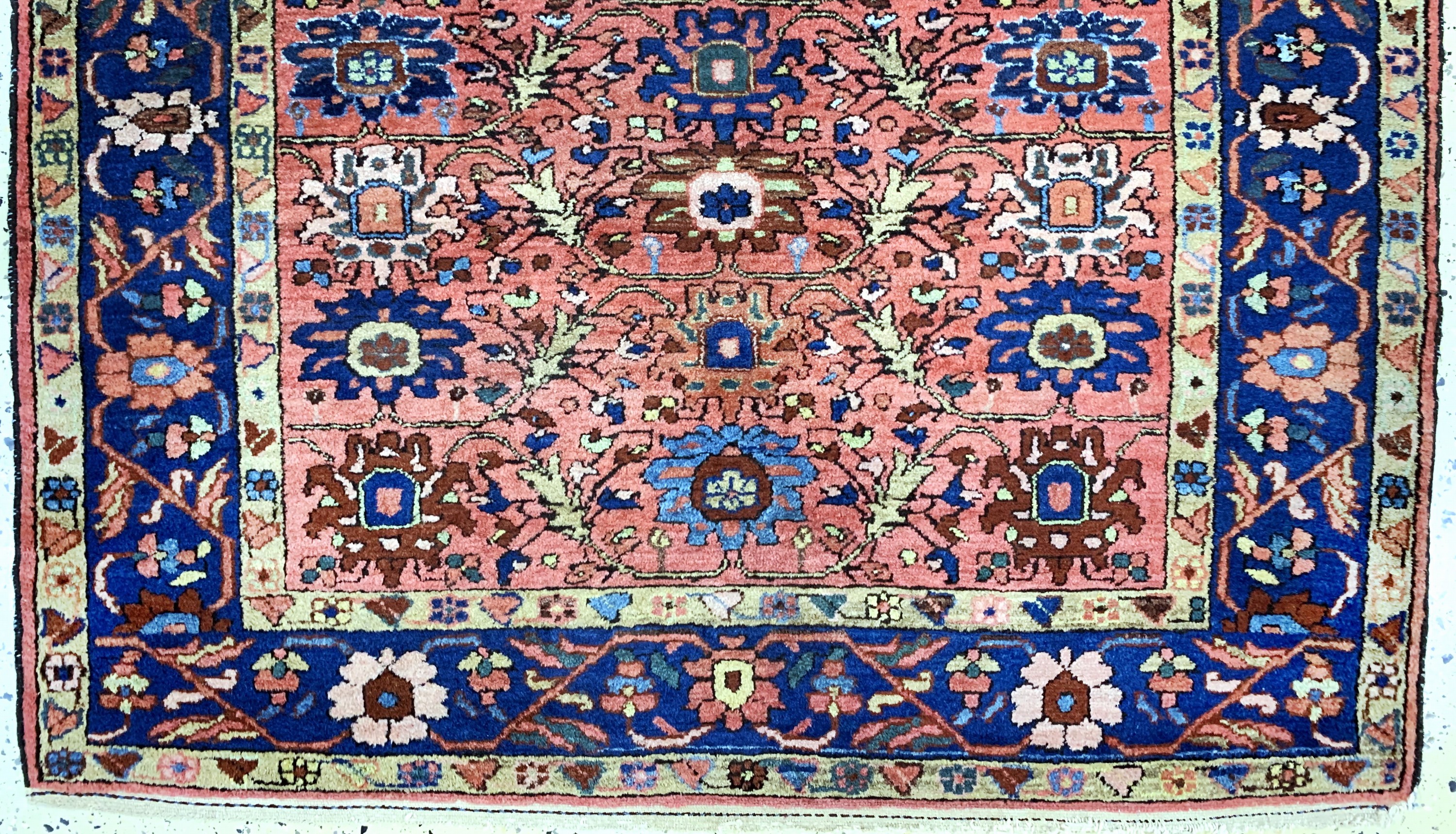 Detail c: Nahawand fein, Persien, Wolle auf Baumwolle, ca. 192 x 144 cm, EHZ: 2-3