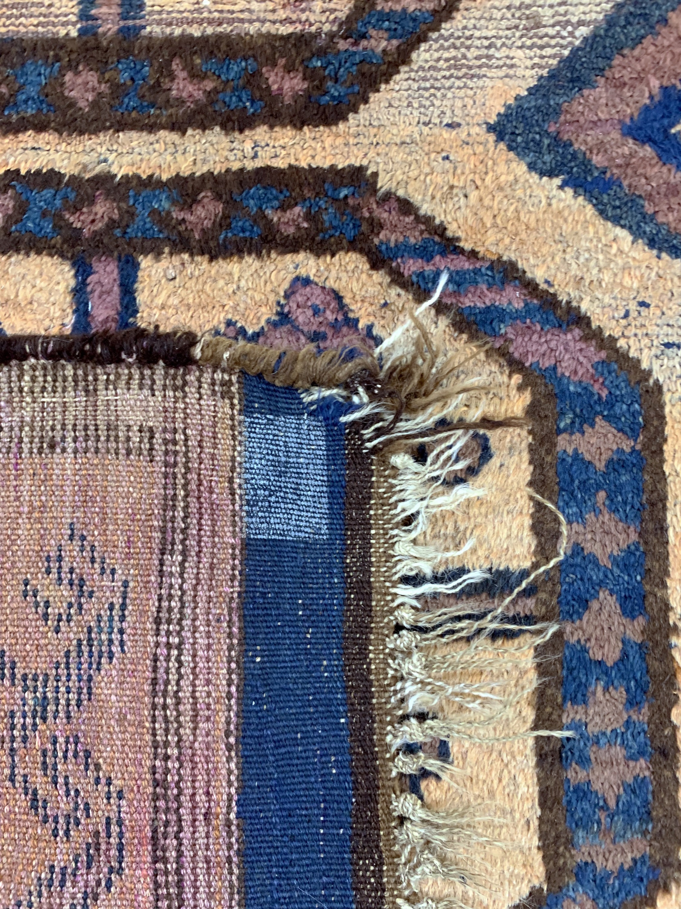 Detail e: Luri antik, Persien, um 1900, Wolle auf Wolle, ca. 205 x 140 cm, EHZ: 3