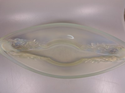 26932940d - Große Schale, Etling, France, Formglas, sog. Opalinglas, Paris, Modell 168, ca. 10 ...