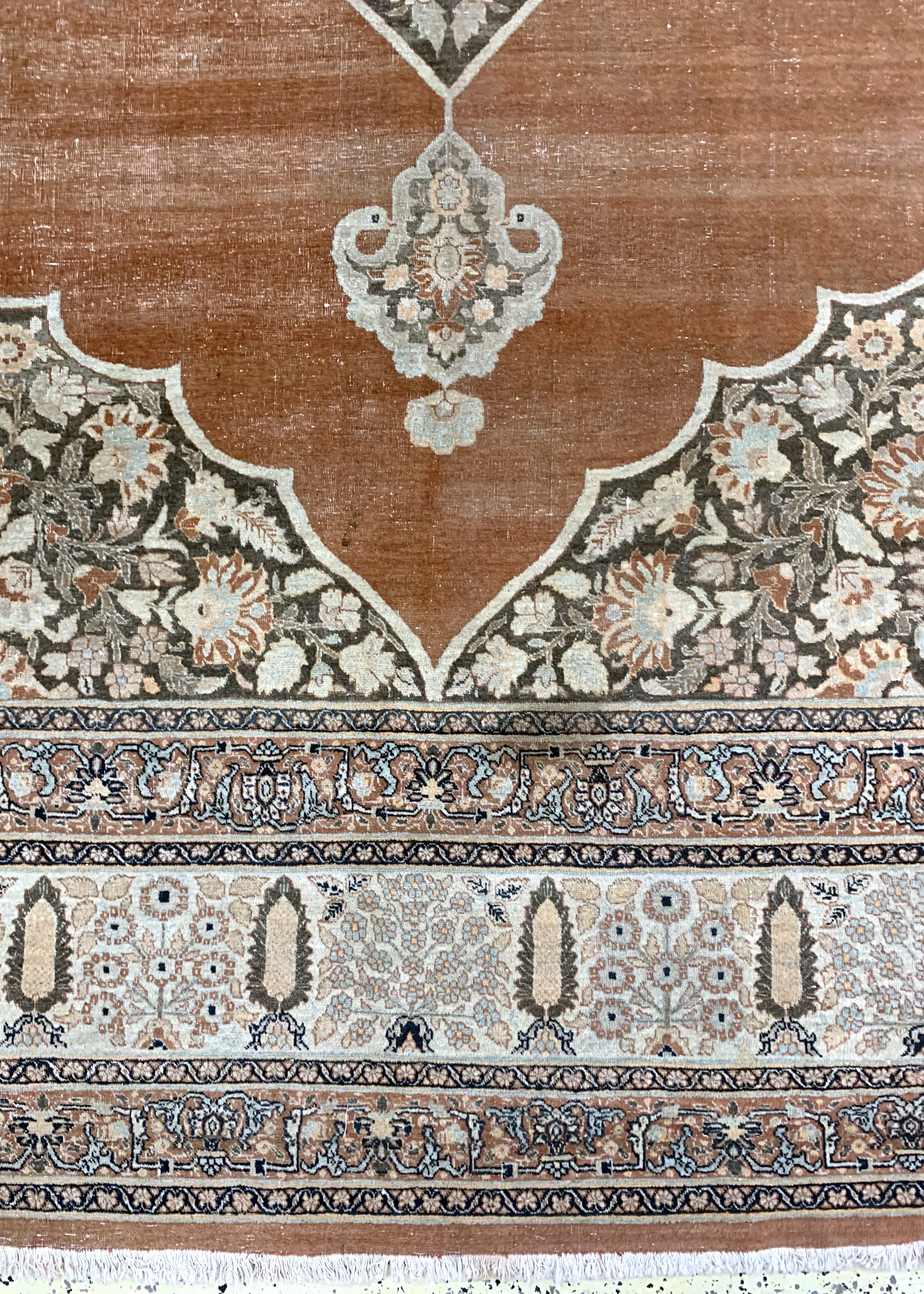 Detail b: Täbriz"Hadji-Jalili"antik, Persien, um 1900, Wolle auf Baumwolle, ca. 565 x 345 cm, verkürzt, EHZ: 3
