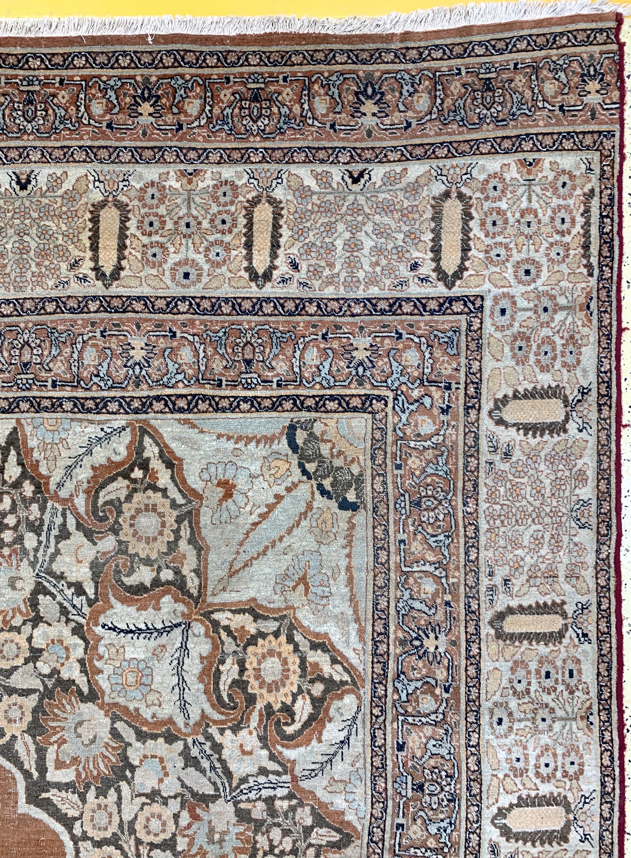 Detail g: Täbriz"Hadji-Jalili"antik, Persien, um 1900, Wolle auf Baumwolle, ca. 565 x 345 cm, verkürzt, EHZ: 3