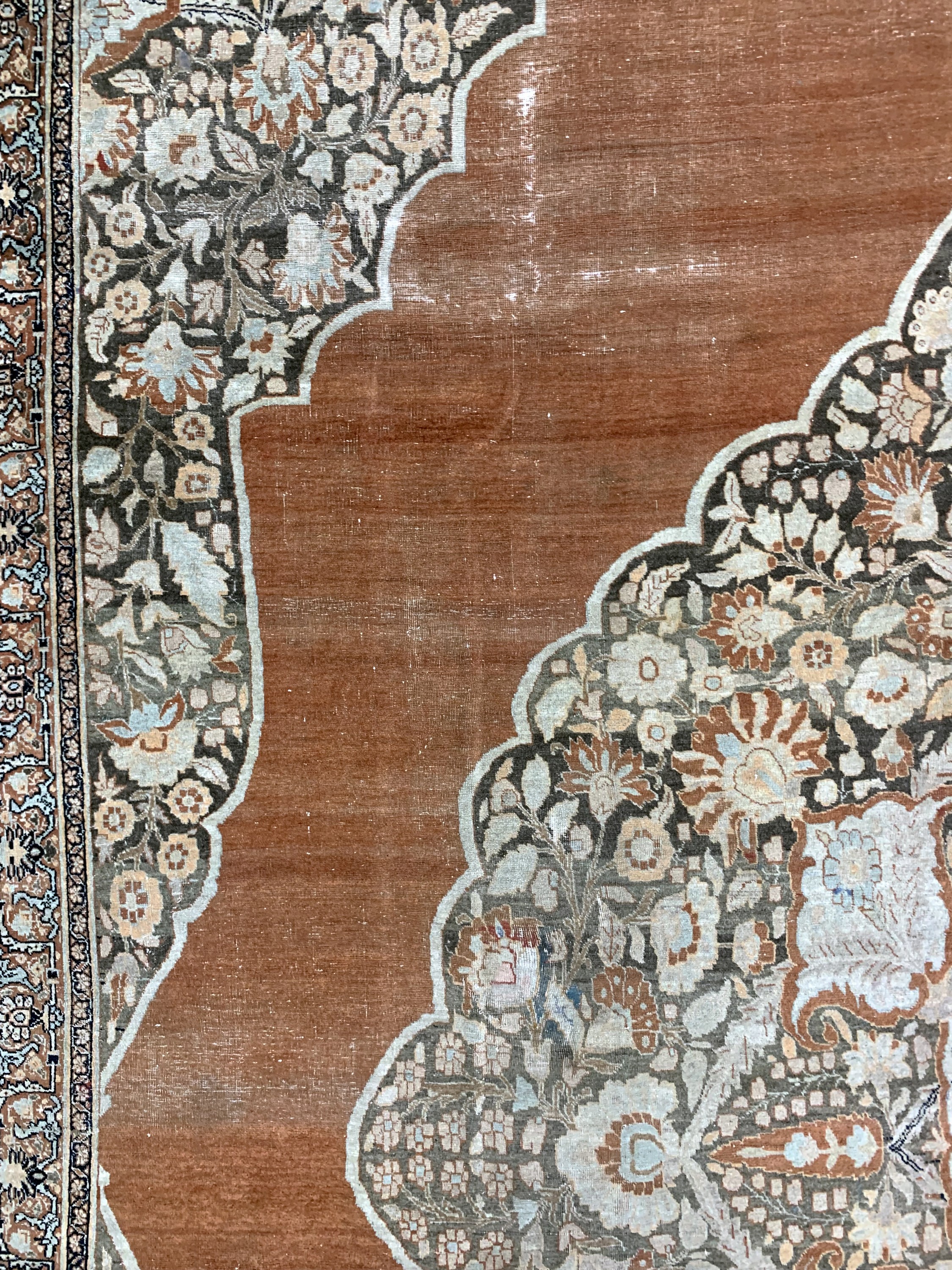 Detail h: Täbriz"Hadji-Jalili"antik, Persien, um 1900, Wolle auf Baumwolle, ca. 565 x 345 cm, verkürzt, EHZ: 3