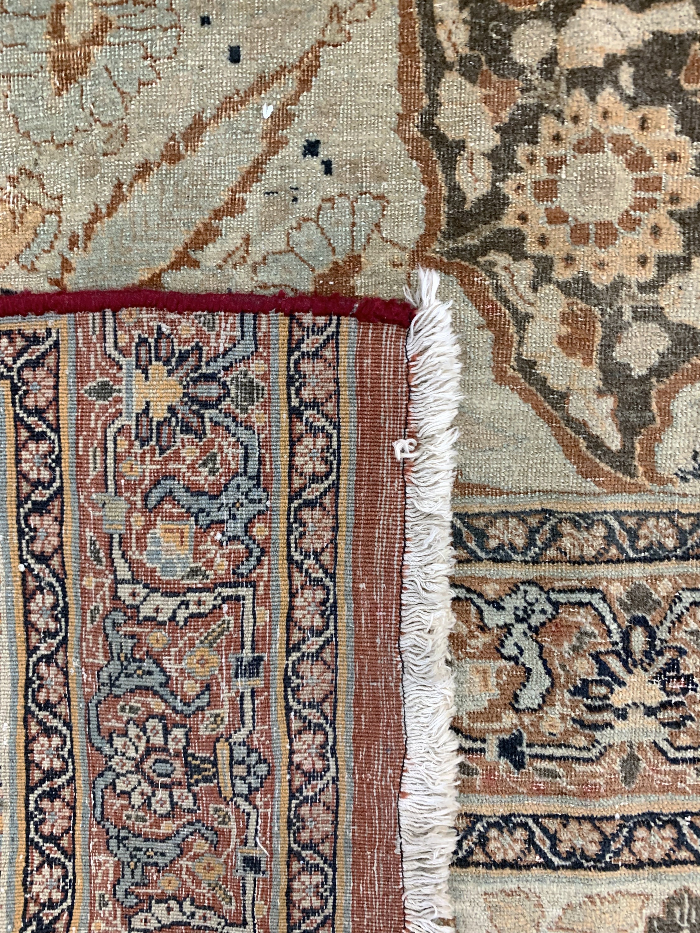 Detail k: Täbriz"Hadji-Jalili"antik, Persien, um 1900, Wolle auf Baumwolle, ca. 565 x 345 cm, verkürzt, EHZ: 3
