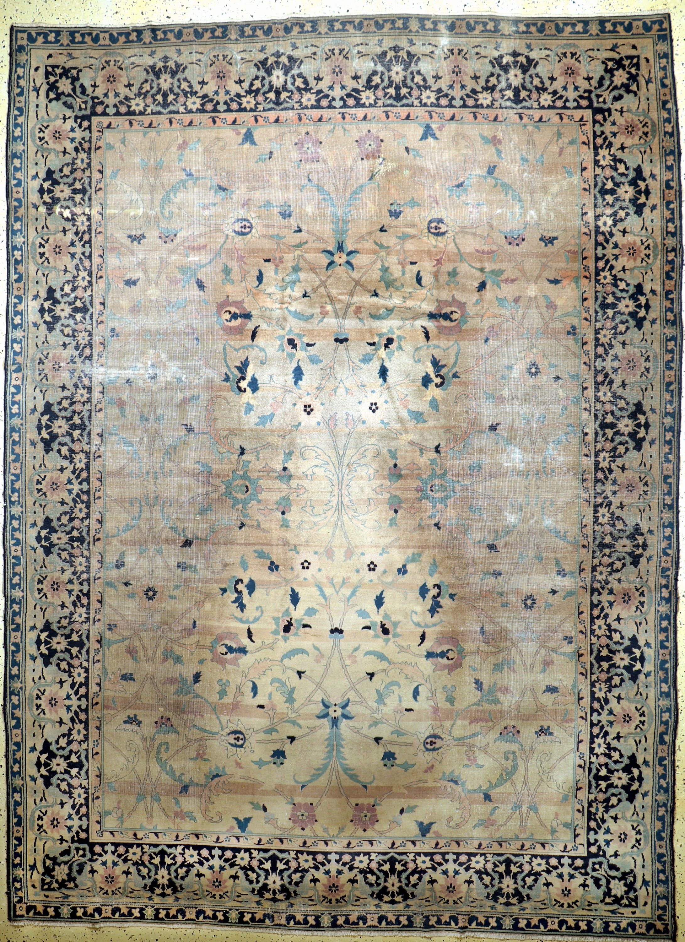 Täbriz, Persien, Wolle auf Baumwolle, ca. 360 x 263 cm, EHZ: 4