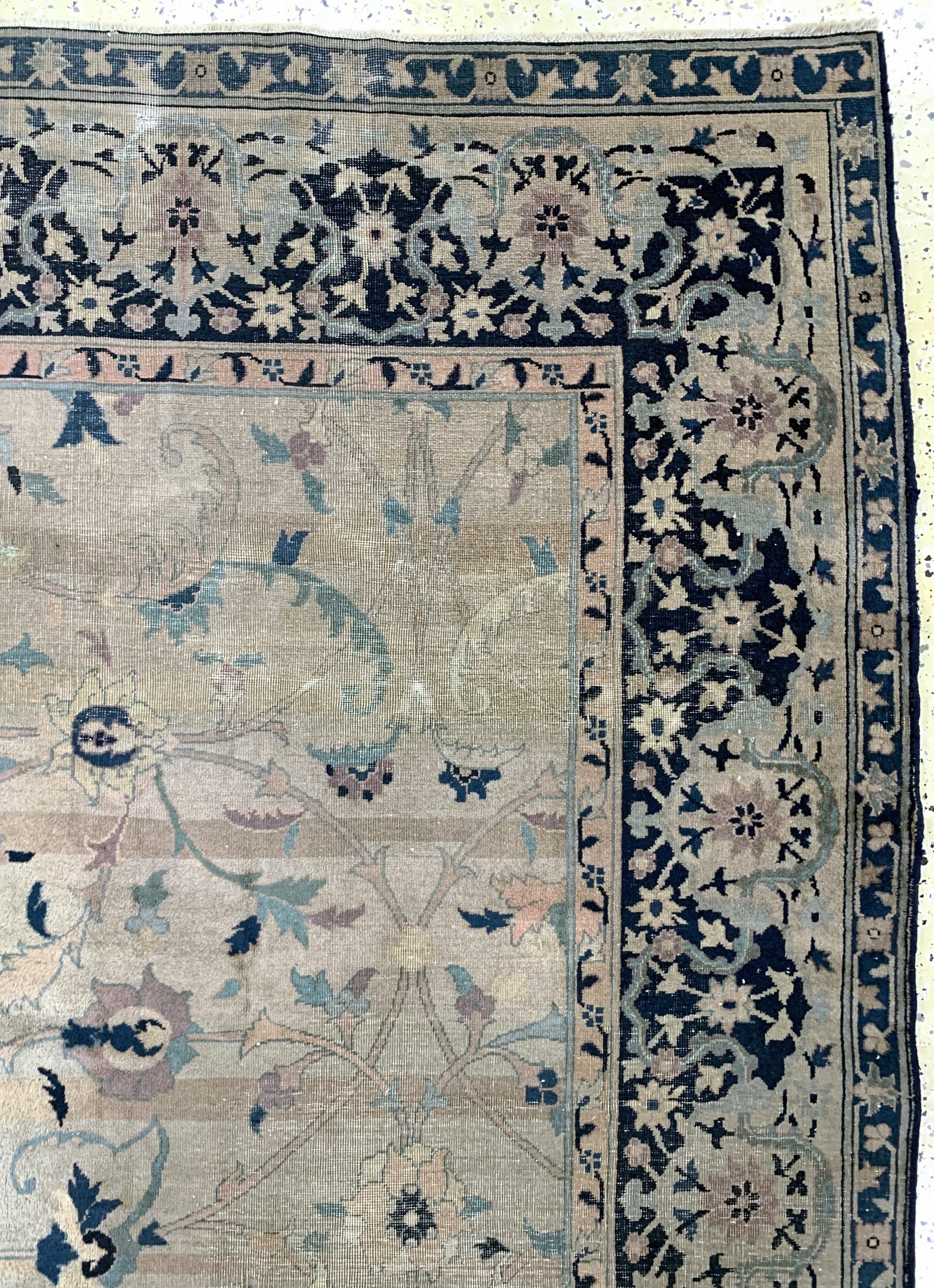 Detail e: Täbriz, Persien, Wolle auf Baumwolle, ca. 360 x 263 cm, EHZ: 4