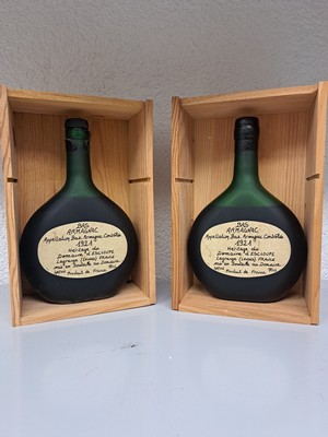 Image 2 Flaschen 1921 Domaine d'Escaloupe, Vintage Bas Armagnac, Lagrange, ca. 700ml, ...