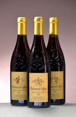 Image 26933178 - 6 Flaschen 1999 Jean Demont Chateauneuf-du -Pape, Rhone, ca. 750ml, 13,5%Vol.