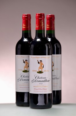 Image 26934115 - 6 Fl. Chateau d'Armailhac, Barone Philippe de Rothschild, Pauillac, Grand Cru ...