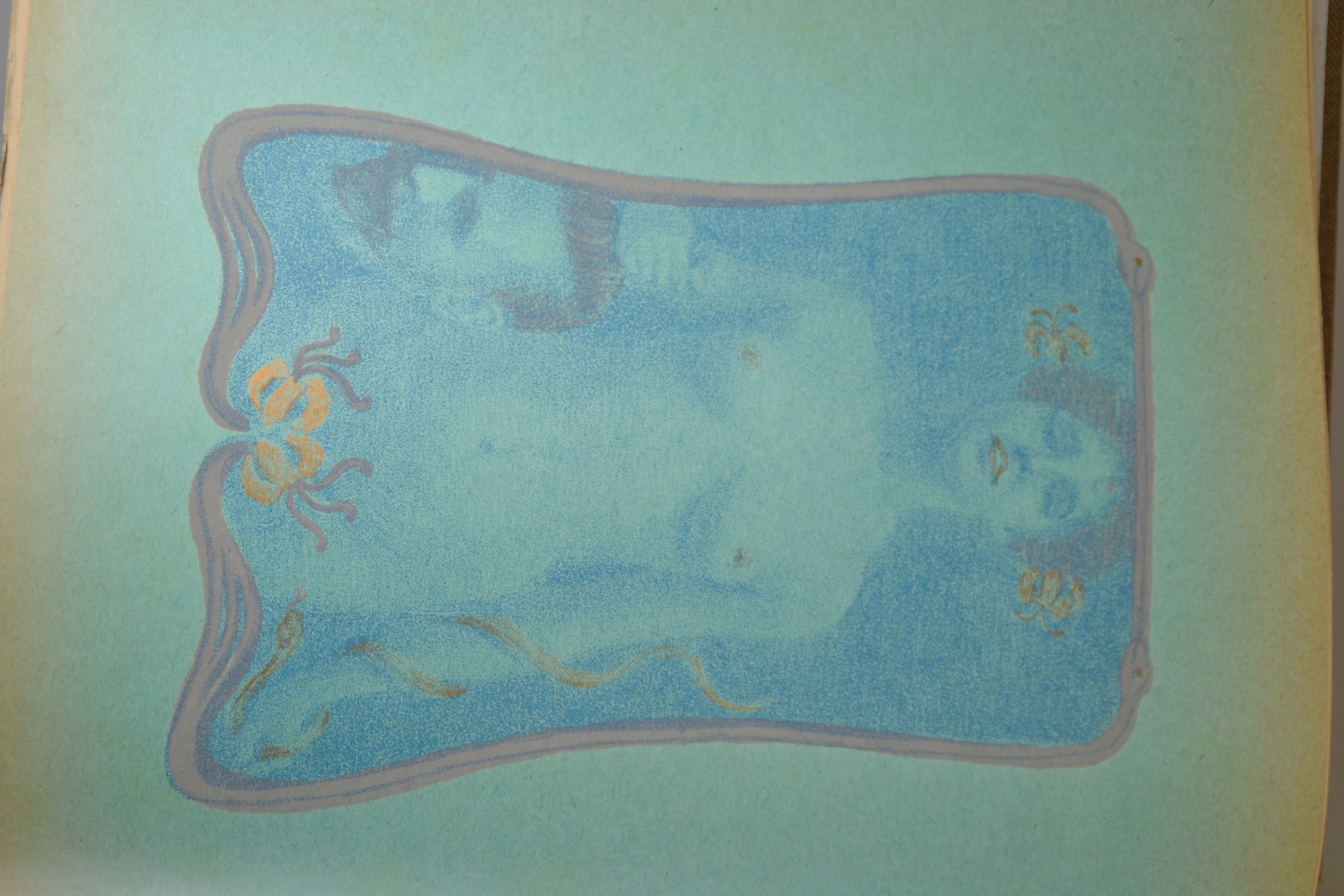 Detail t: Ver Sacrum "Mittheilungen der Vereinigung Bildender Künstler Österreichs", III. Jahr 1900, mit originalem Textileinband von Koloman ...