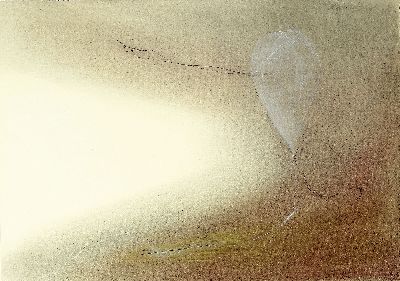 Image Georg Thorsten Schade, gen. Kozik, geb. 1948, Kaja, Mischtechnik auf Papier, ...