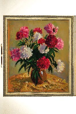 26934985k - Eugène Dekkert, 1865 Stettin-1956 Garmisch-Partenkirchen, Stillleben mit ...