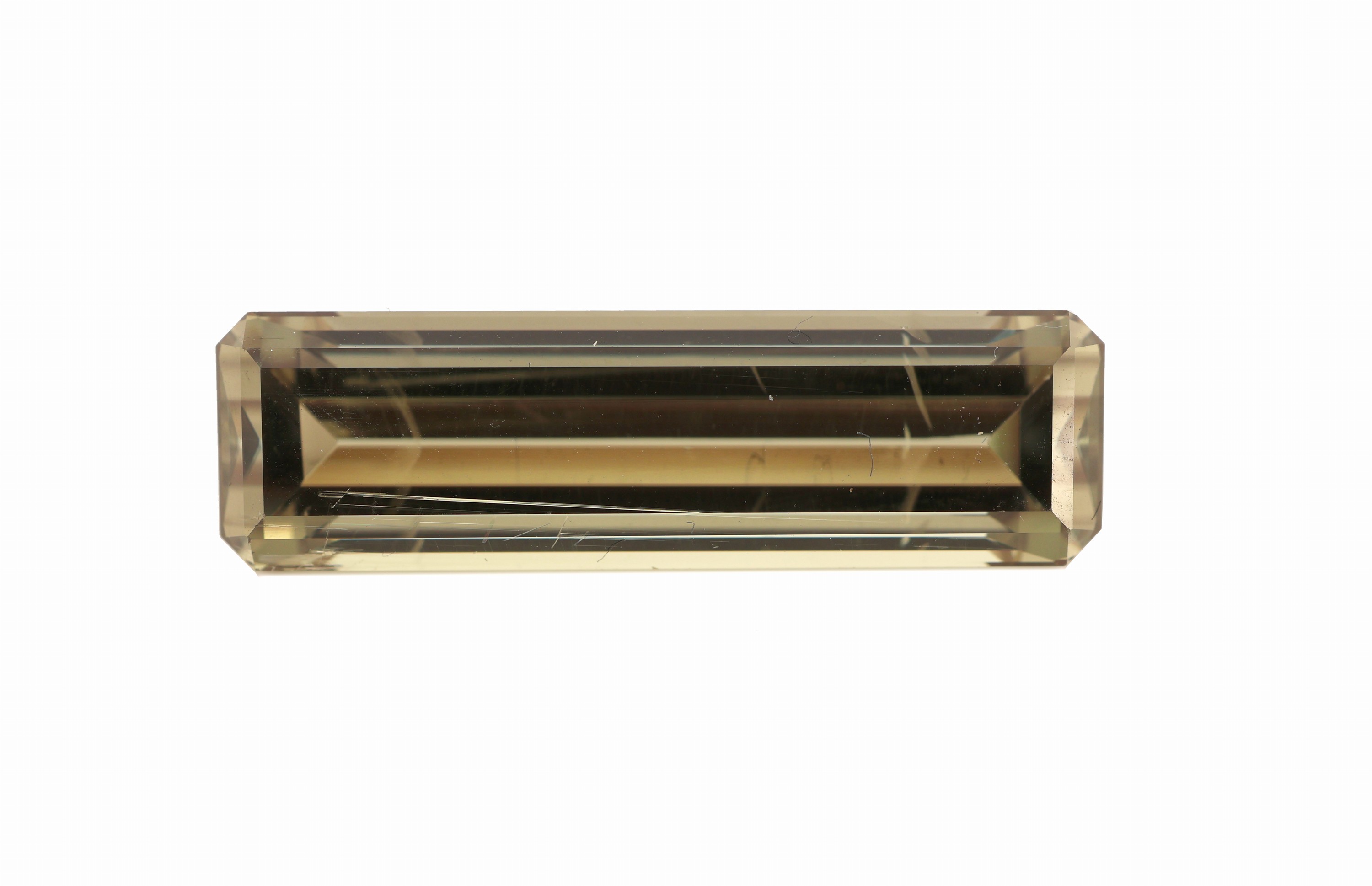 Loses Sultanit-Baguette, ca. 10.91 ct, ca. 24.4 x 7.1 x 6.0 mm