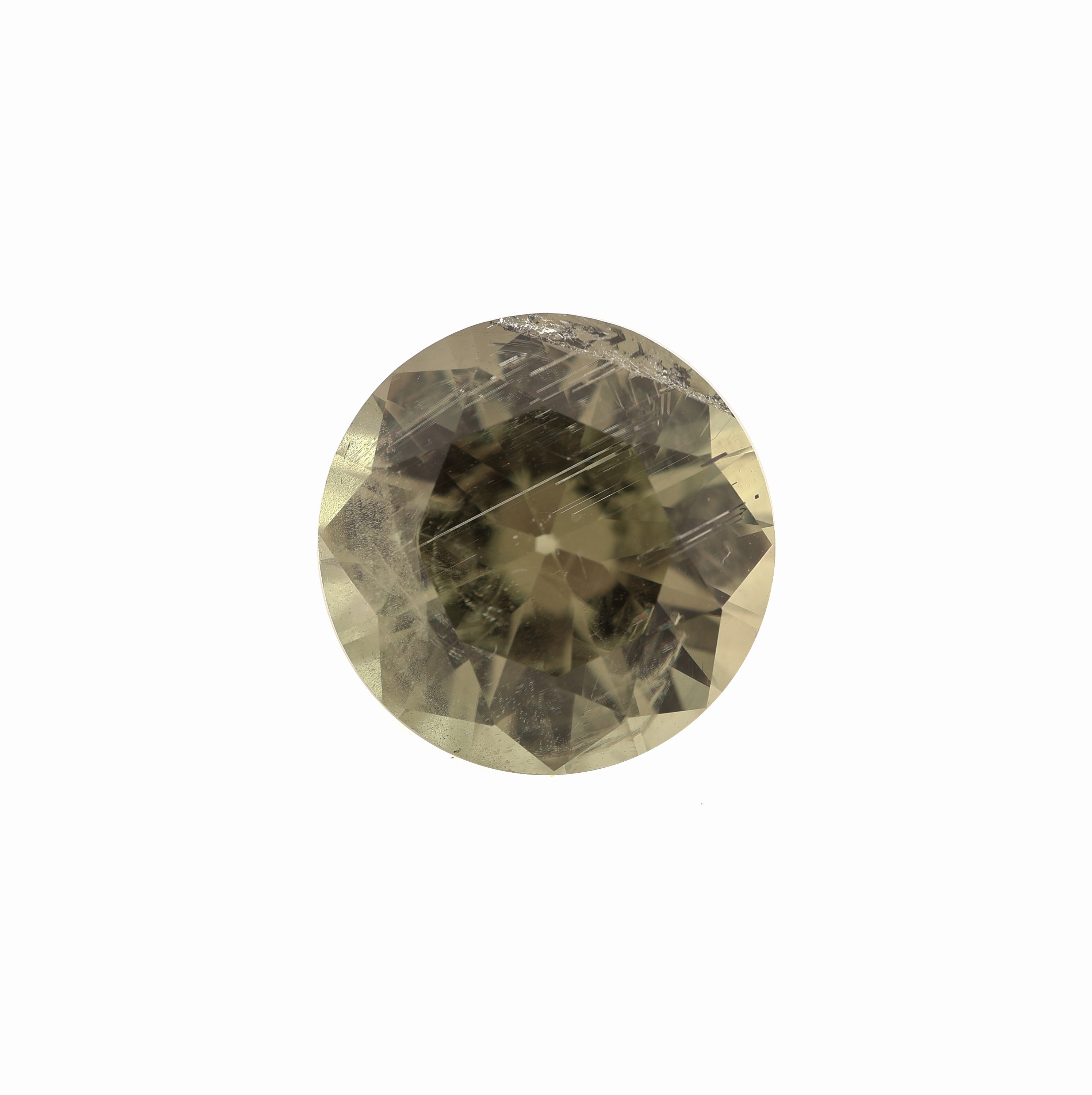 Loser Sultanit, rundfacett., ca. 6.58 ct