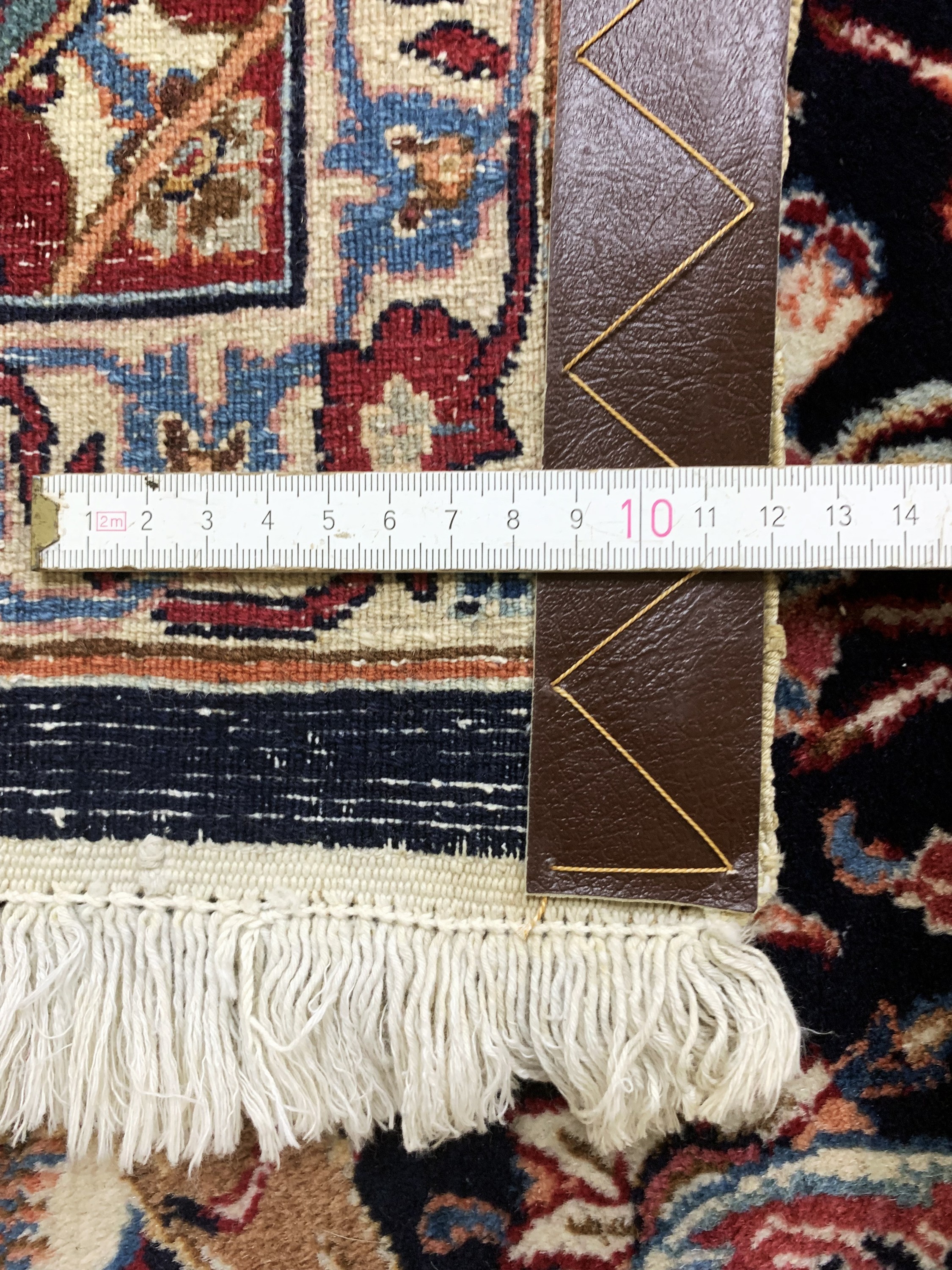 Detail h: Mesched fein sign.(Ghadiri), Persien, Mitte20.Jhd., Korkwolle, ca. 290 x 190 cm, EHZ: 2