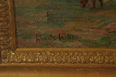 26935065l - Maria Moritz-Lübben, 1860 Lübben-1925, Norddeutscher Bauernhof im Licht, ...