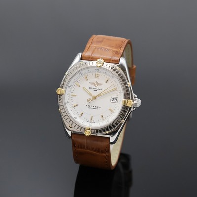 Image 26935376 - BREITLING Antares Herrenarmbanduhr in Stahl/Gold Referenz B10048, Automatik, Boden u. ...