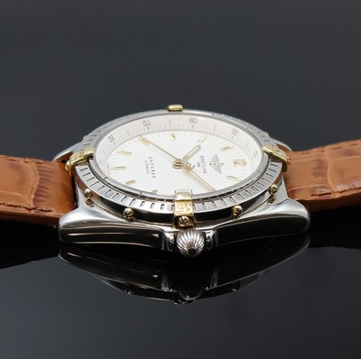 26935376b - BREITLING Antares Herrenarmbanduhr in Stahl/Gold Referenz B10048, Automatik, Boden u. ...