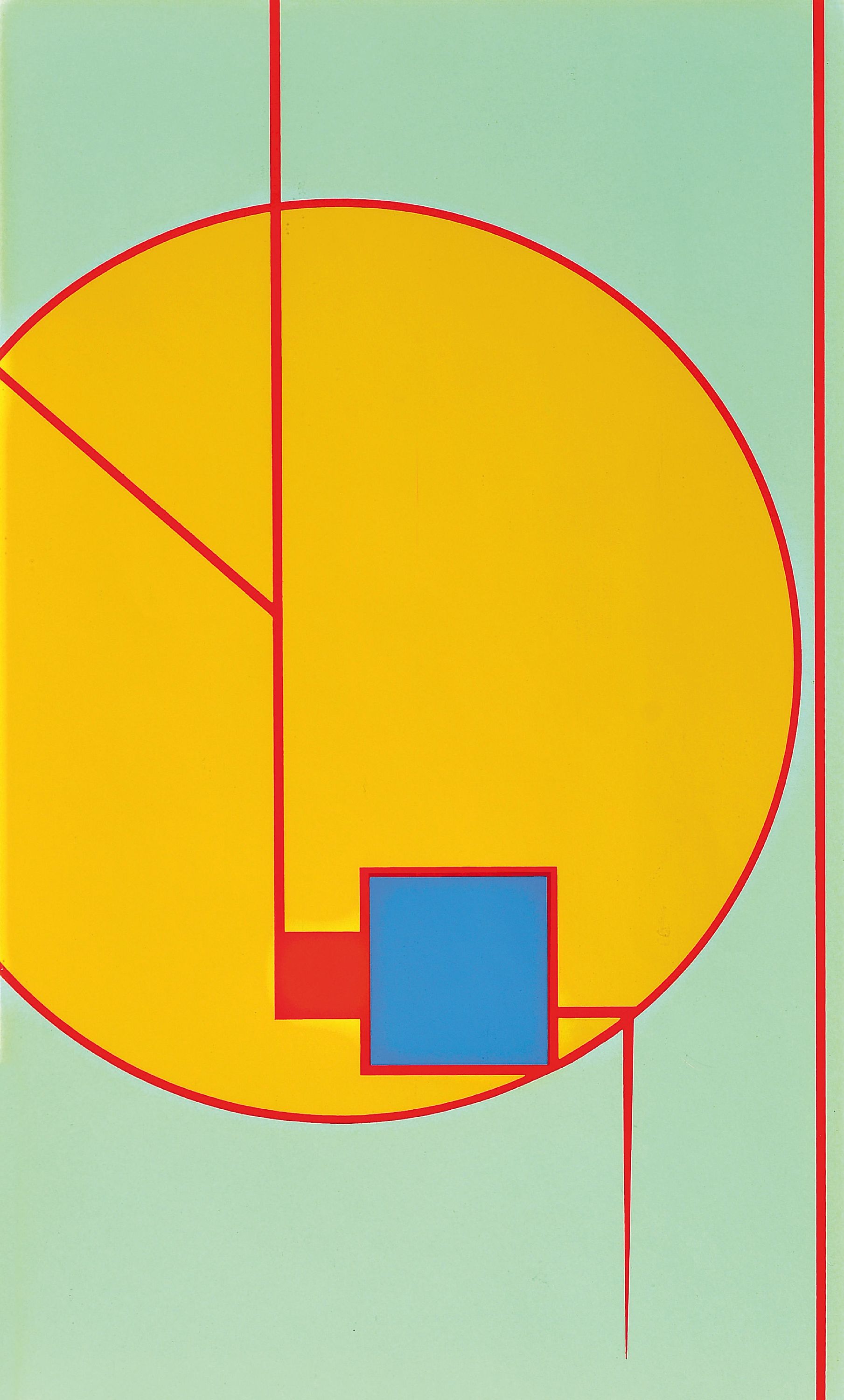 Detail b: Erich Buchholz, 1891 Bromberg-1972 Berlin, Konstruktivistische Kompositionen, 3 Farbserigraphien von 1921, jeweils rückseitig signiert und num. ...