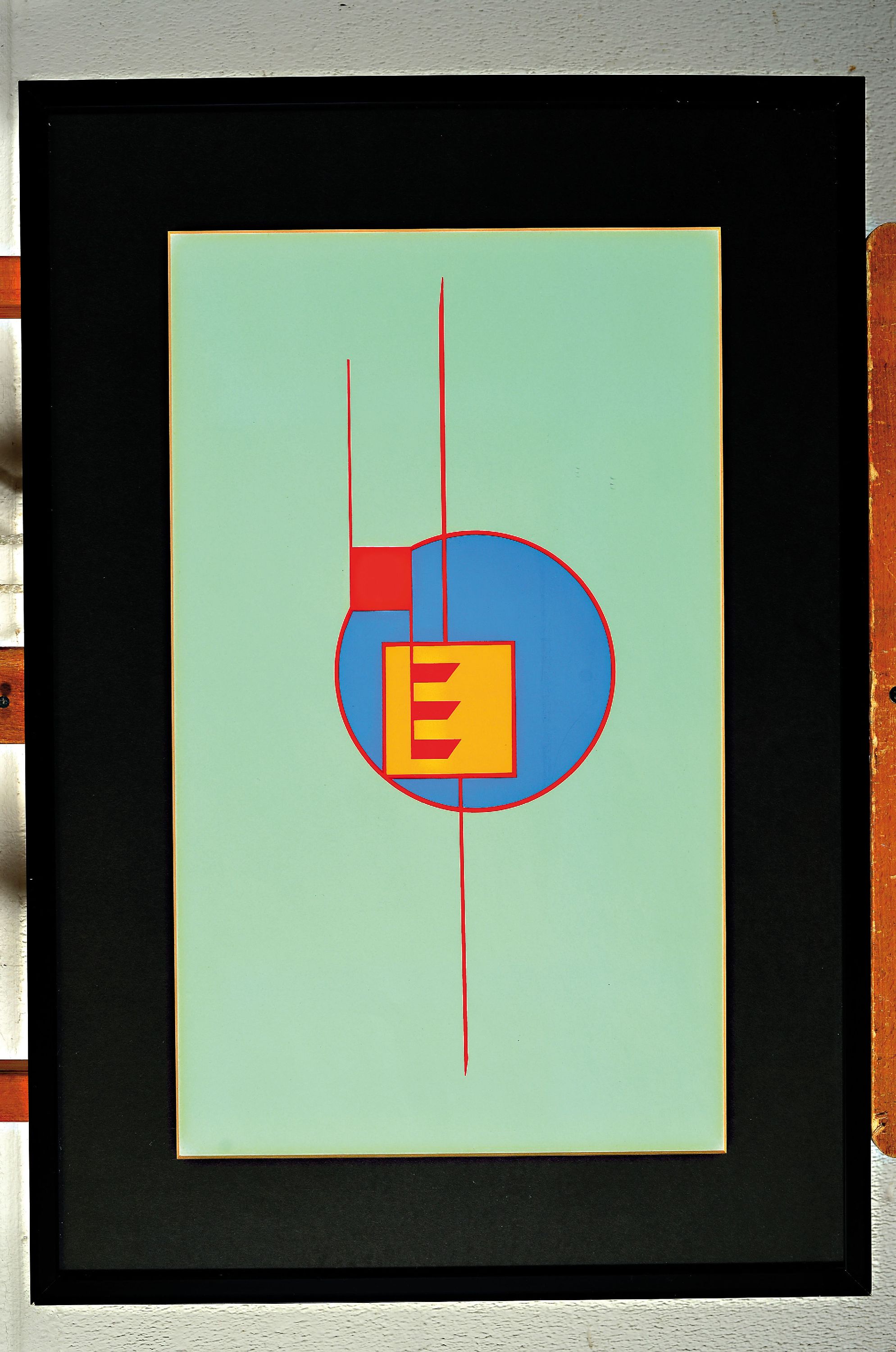Detail k: Erich Buchholz, 1891 Bromberg-1972 Berlin, Konstruktivistische Kompositionen, 3 Farbserigraphien von 1921, jeweils rückseitig signiert und num. ...