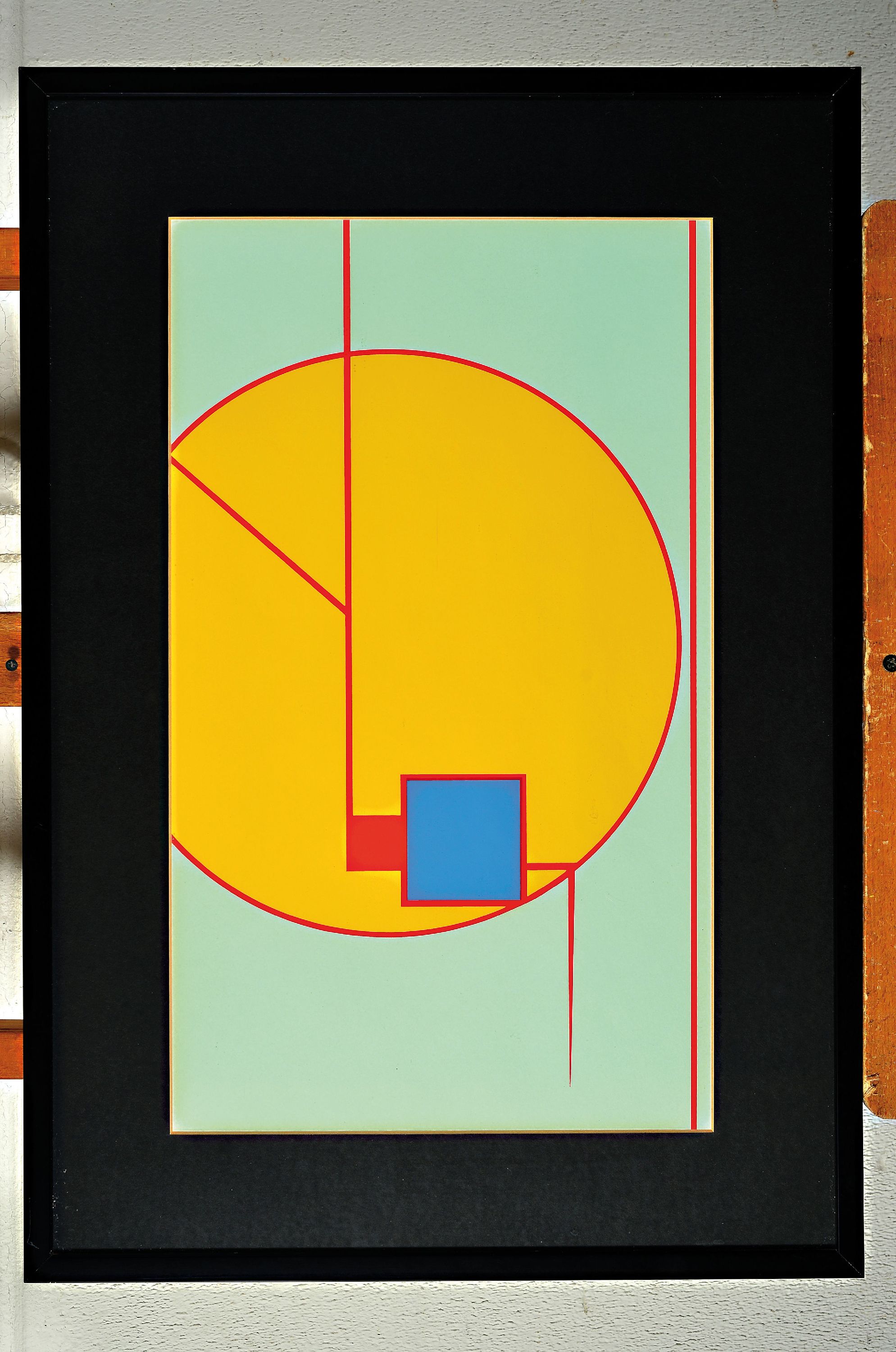 Detail m: Erich Buchholz, 1891 Bromberg-1972 Berlin, Konstruktivistische Kompositionen, 3 Farbserigraphien von 1921, jeweils rückseitig signiert und num. ...