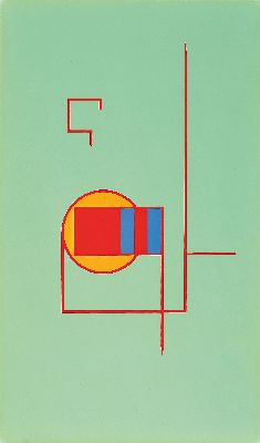 26935506a - Erich Buchholz, 1891 Bromberg-1972 Berlin, Konstruktivistische Kompositionen, 3 ...