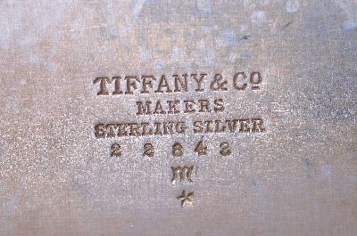 26935562a - Paar runde Silberschalen, Tiffany & Co. num. 22843, wohl um 1900, Sterlingsilber, ...