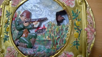 26936194a - Comtoise mit Automatenpendel, Frankreich um 1900, Uhrwerk mit Ankergang und Schlag auf ...