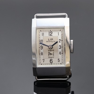 26936238a - LIP T.18 - 3 rechteckige Armbanduhren aus Lagerbestand um 1940, Frankreich, Handaufzug, ...