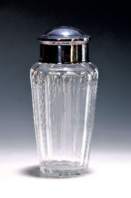 Image 26937069 - Cocktailshaker, deutsch, wohl 20/30er Jahre, 835er Silbermontur, facettierter ...