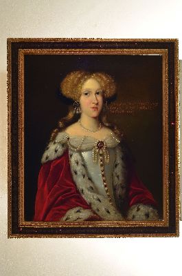 26937099k - Unbekannter Barockmaler, 17./18. Jh., Porträt der Prinzessin Anna Sophia, Tochter ...