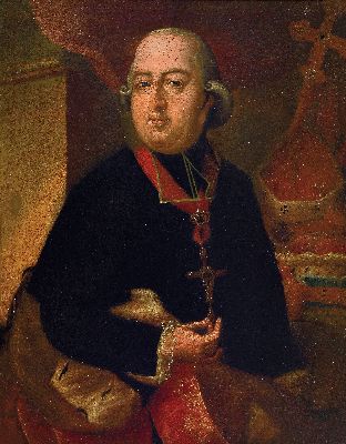 Image 26937111 - Barockgemälde, 17./18. Jh., Porträt eines Geistlichen, Öl/Lwd, krakeliert ...
