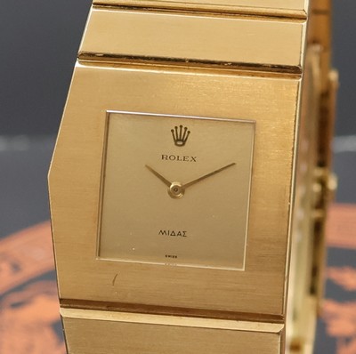 26937145a - ROLEX seltene Herrenarmbanduhr King Midas Nummer 407 der ersten Serie Referenz 9630, ...