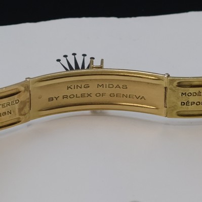 26937145e - ROLEX seltene Herrenarmbanduhr King Midas Nummer 407 der ersten Serie Referenz 9630, ...