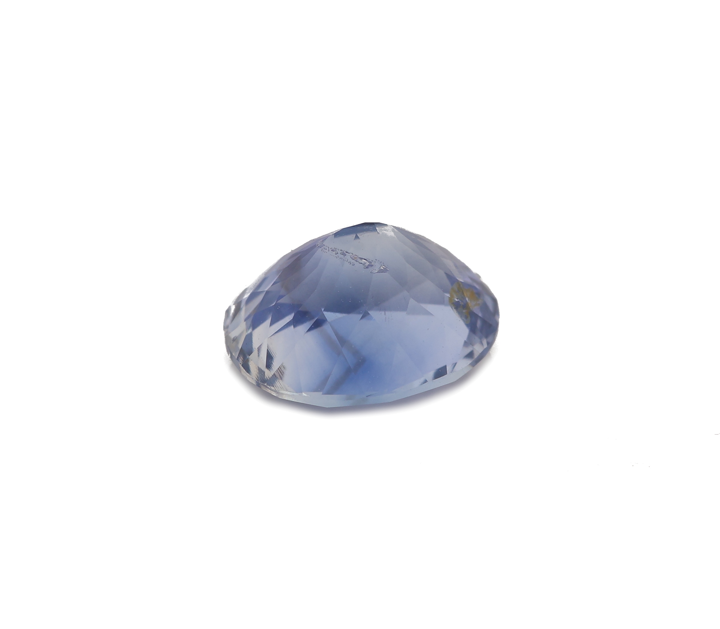 Detail b: Loser Saphir, 2.90 ct, ovalfacett., keine Anzeichen für Erhitzung, Herkunft Sri Lanka (Ceylon), mit Zertifikat von Gemological International ...