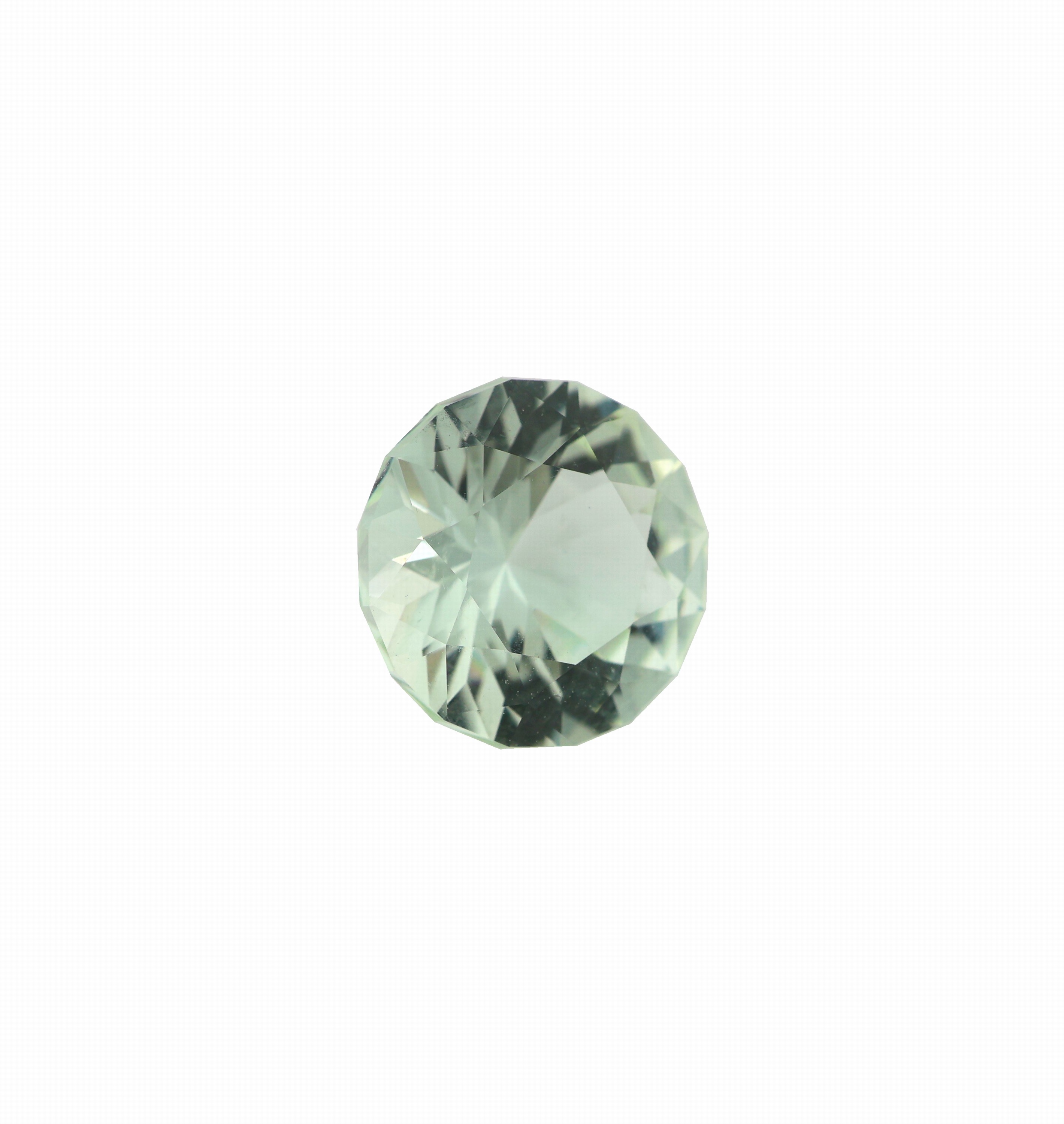 Detail a: Loser Turmalin 2.56 ct, rundfacett., Herkunft Mosambik, mit Expertise von Gemmological International Laboratories Canada
