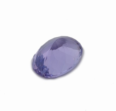 26937365b - Loser Tansanit, ca. 1.73 ct, ovalfacett. Schätzpreis: 480, - EUR